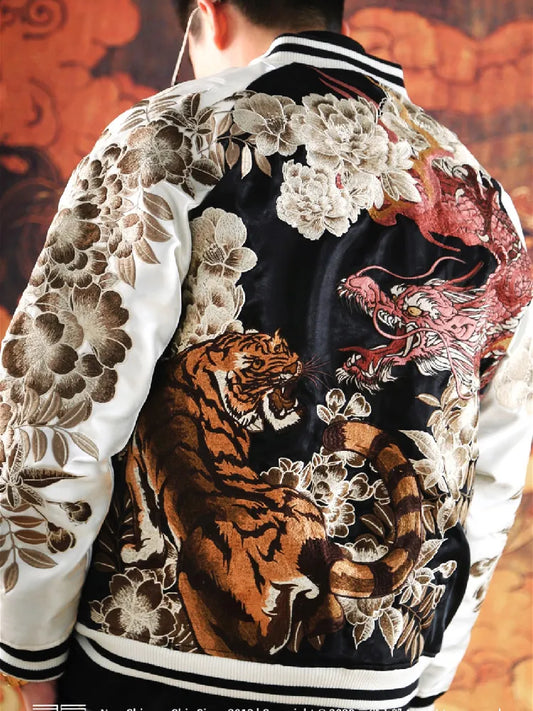 Dragon Tiger Sukajan Souvenir Jackets